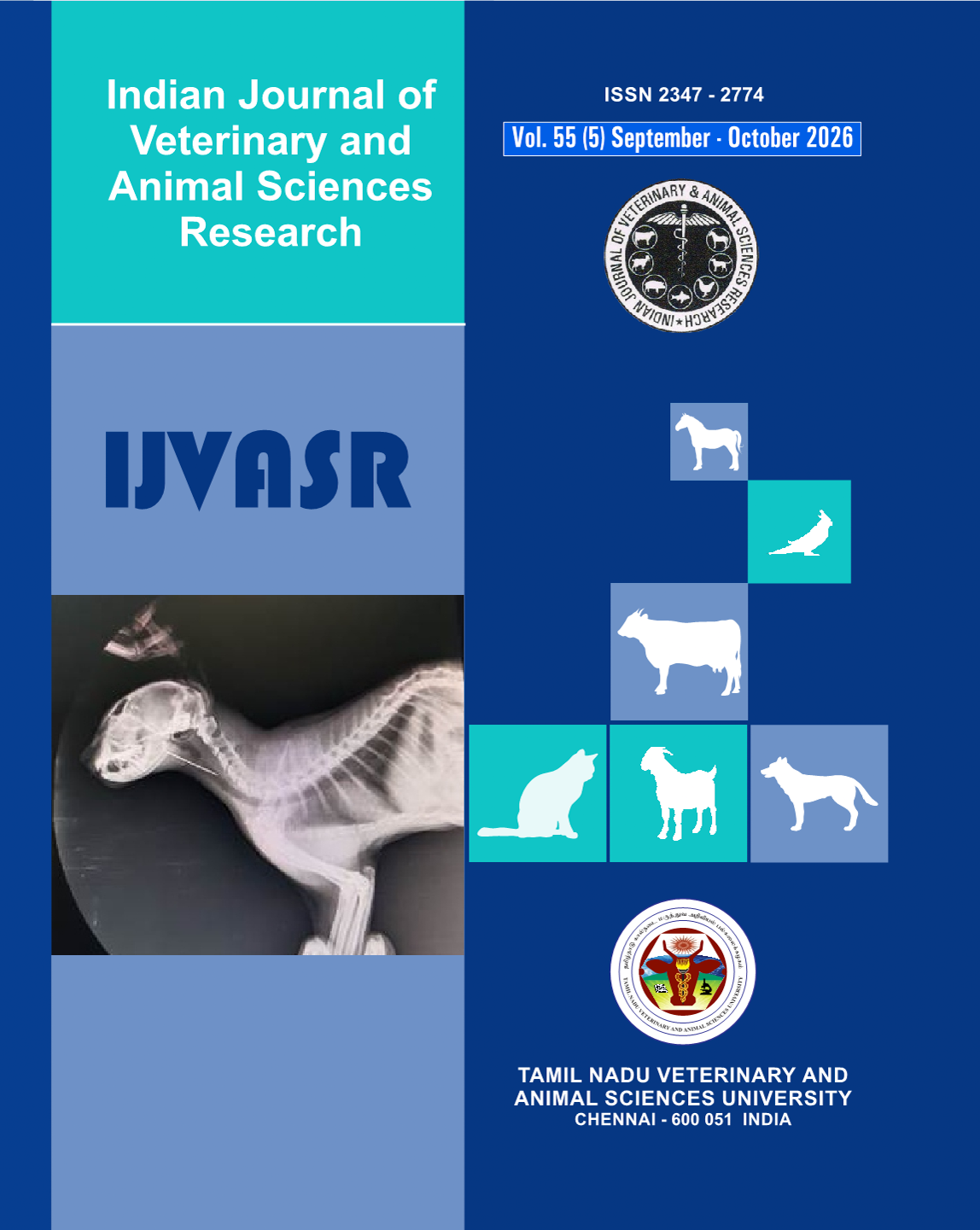 					View Vol. 55 No. 5 (2026): IJVASR September - October 2026
				