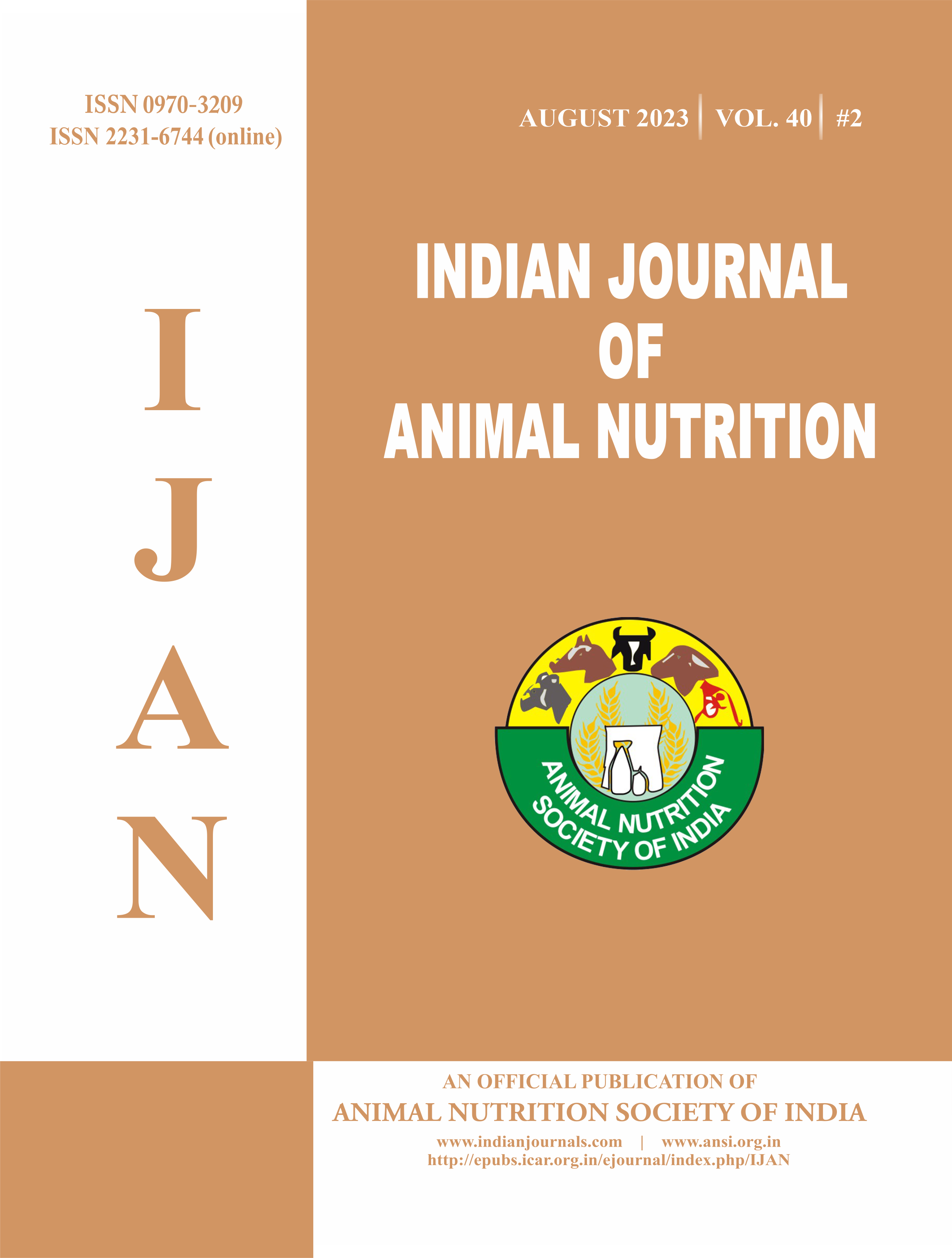 Indian Journal of Animal Nutrition