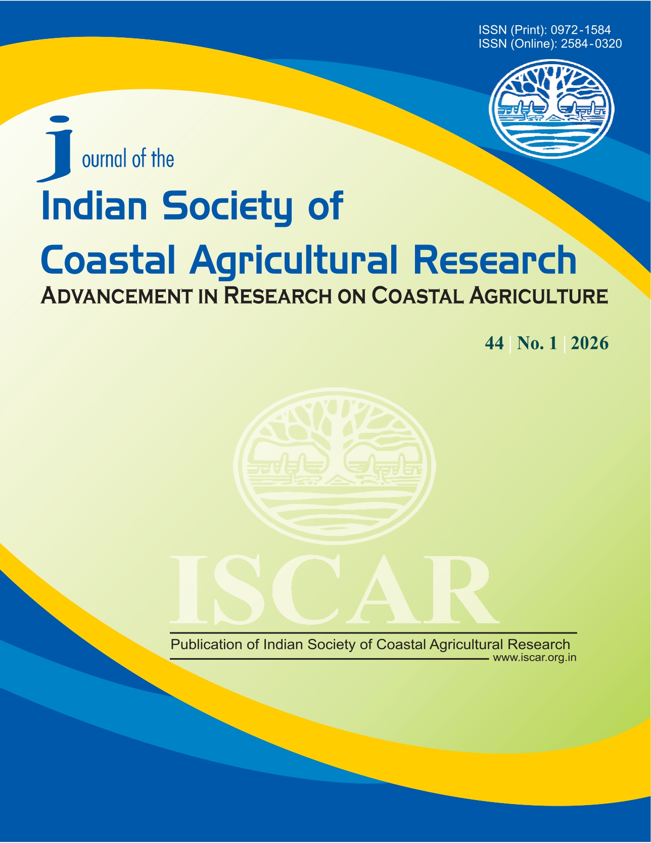 					View Vol. 44 No. 1 (2026): JISCAR Vol 44 No 1 2026
				