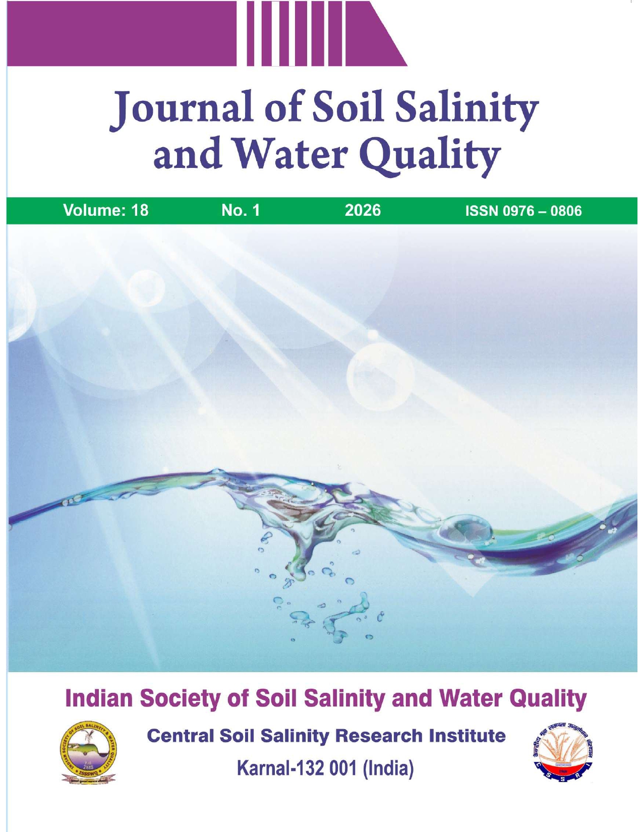 					View Vol. 18 No. 1 (2026): JSSWQ
				