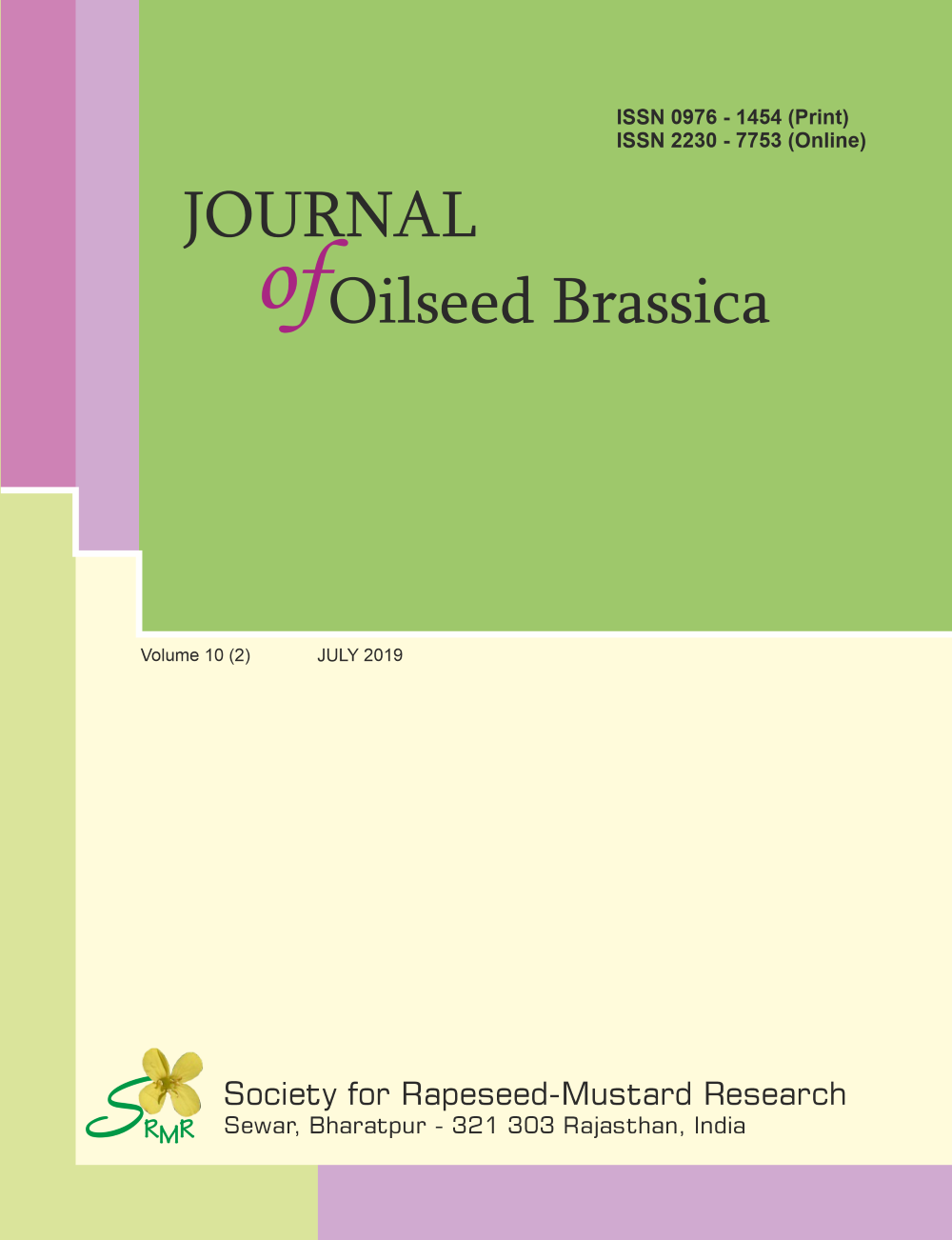 					View Vol. 10 No. 2 (2019)
				