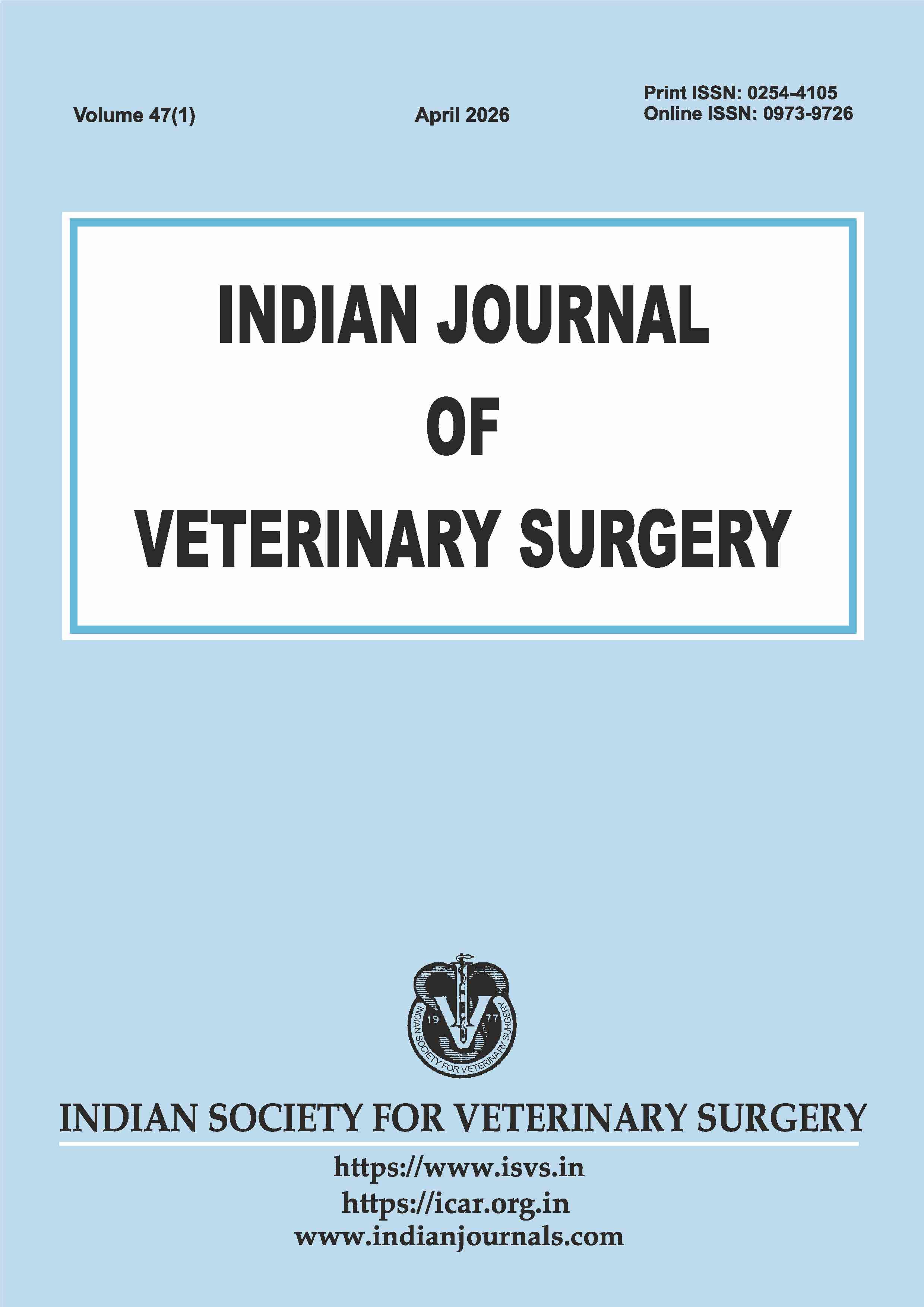 					View Vol. 47 No. 01 (2026): IJVS APRIL 2026
				